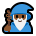 🧙🏾‍♂️ man mage: medium-dark skin tone display on Windows